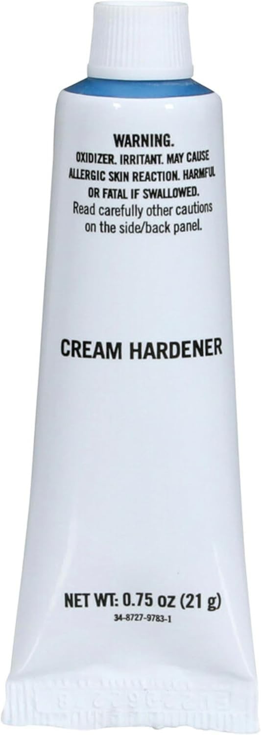 Bondo Cream Hardener 1 Tube 0.75 fl oz., Color Changing During Mixing Blue