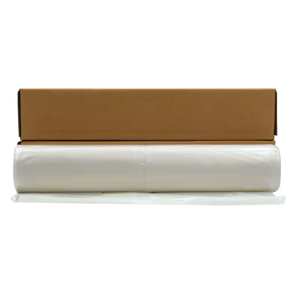 8 Ft. X 100 Ft. Clear 4 Mil Plastic Sheeting