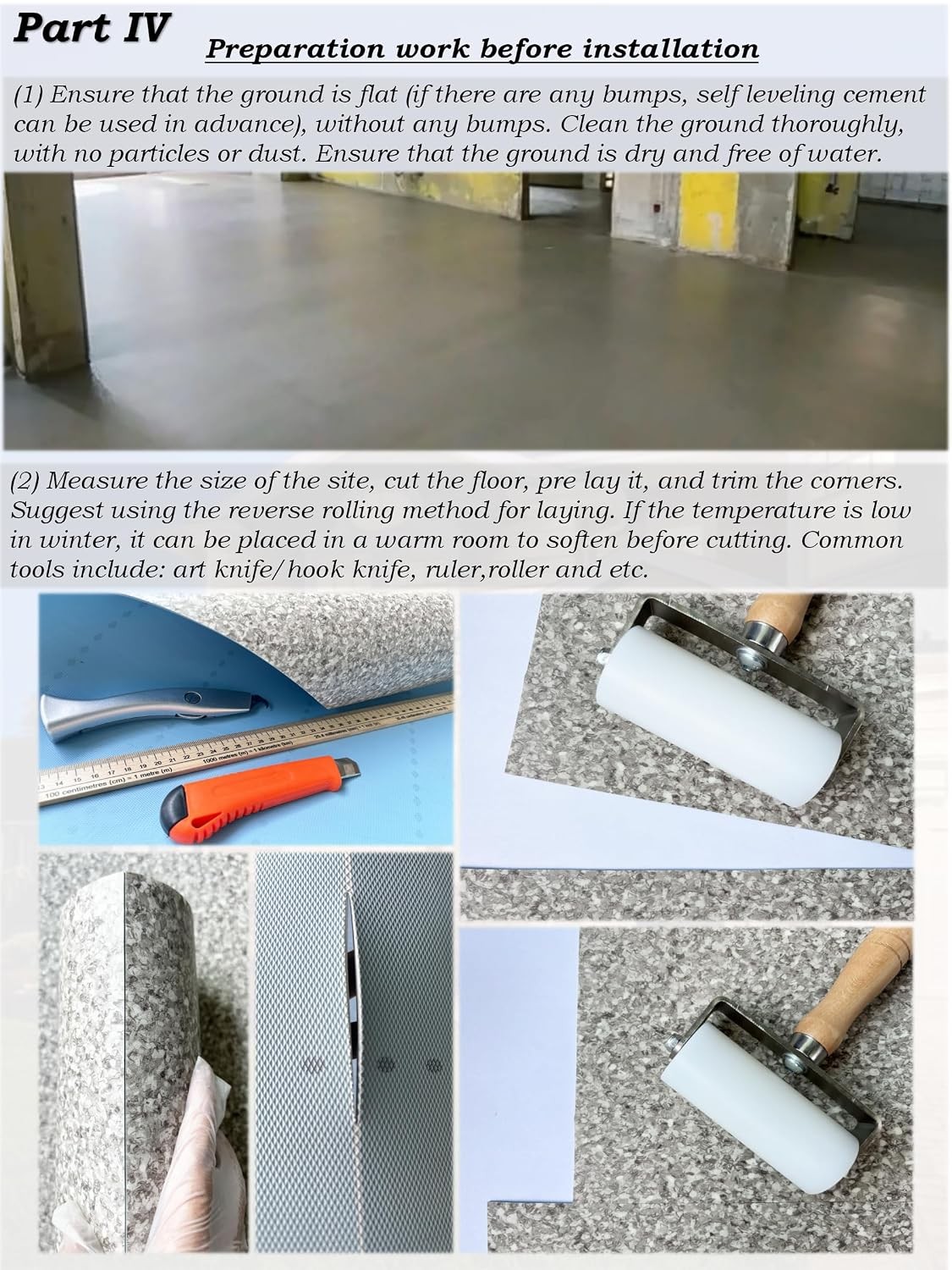 HT2103 Gray Terrazzo Vinyl Flooring Roll 16.4×3.28 ft 53.82 sq ft 2mm