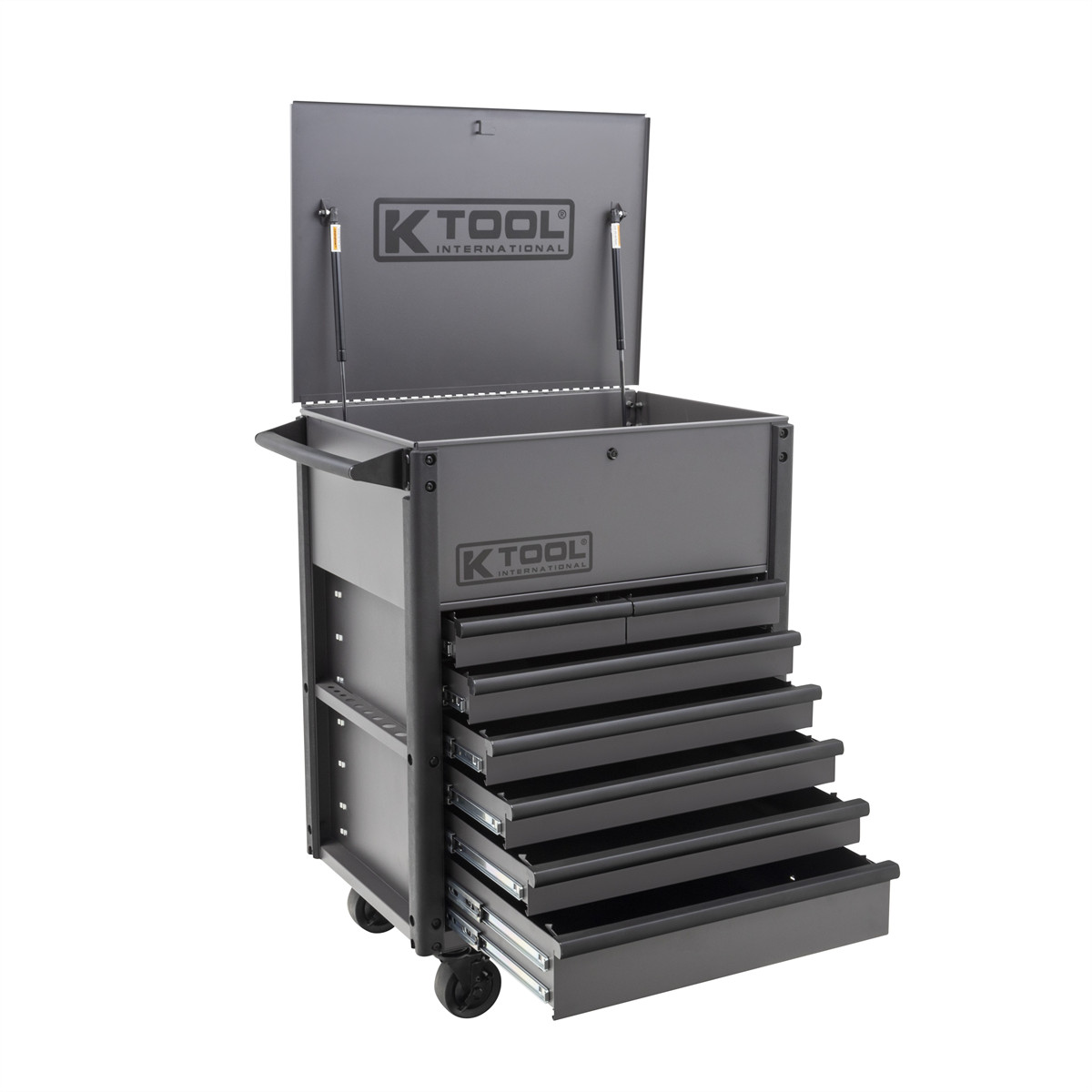 K Tool International Service Cart Premium 7 Drawer 750 Pound (Gray) 75151