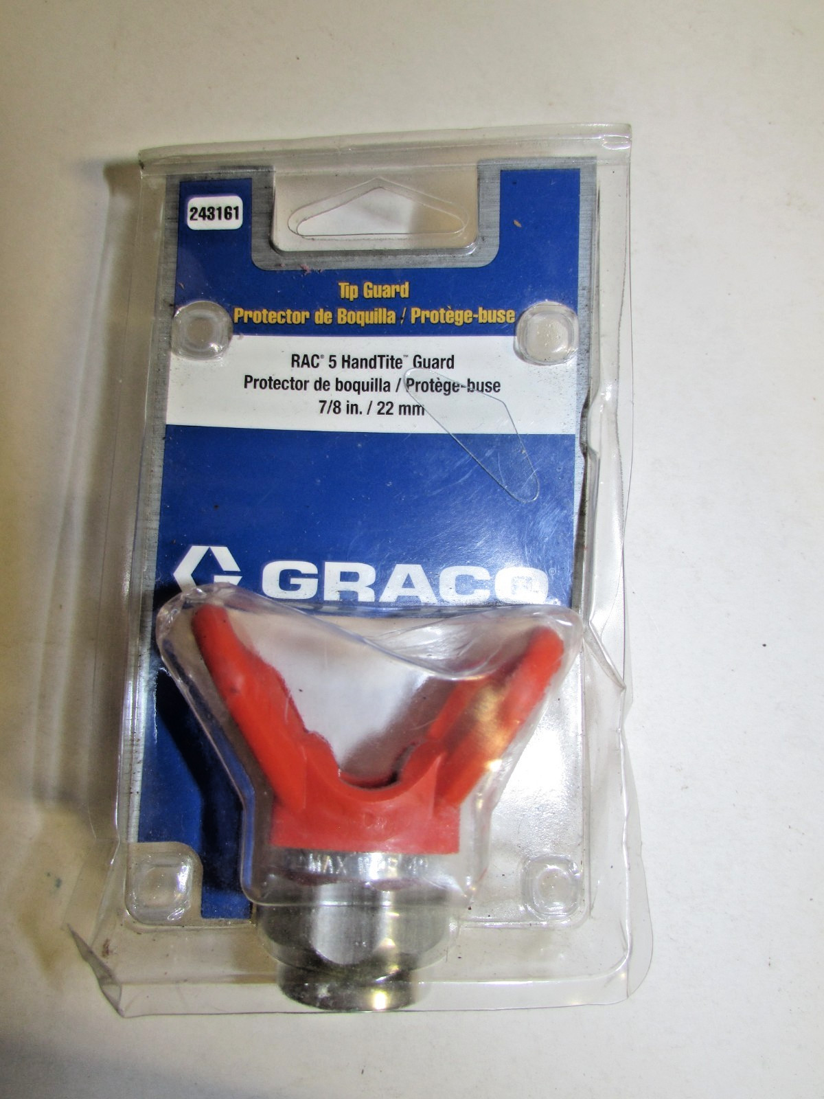 Graco RAC 5 HandTite Tip Guard 243161 – 7/8″ Thread