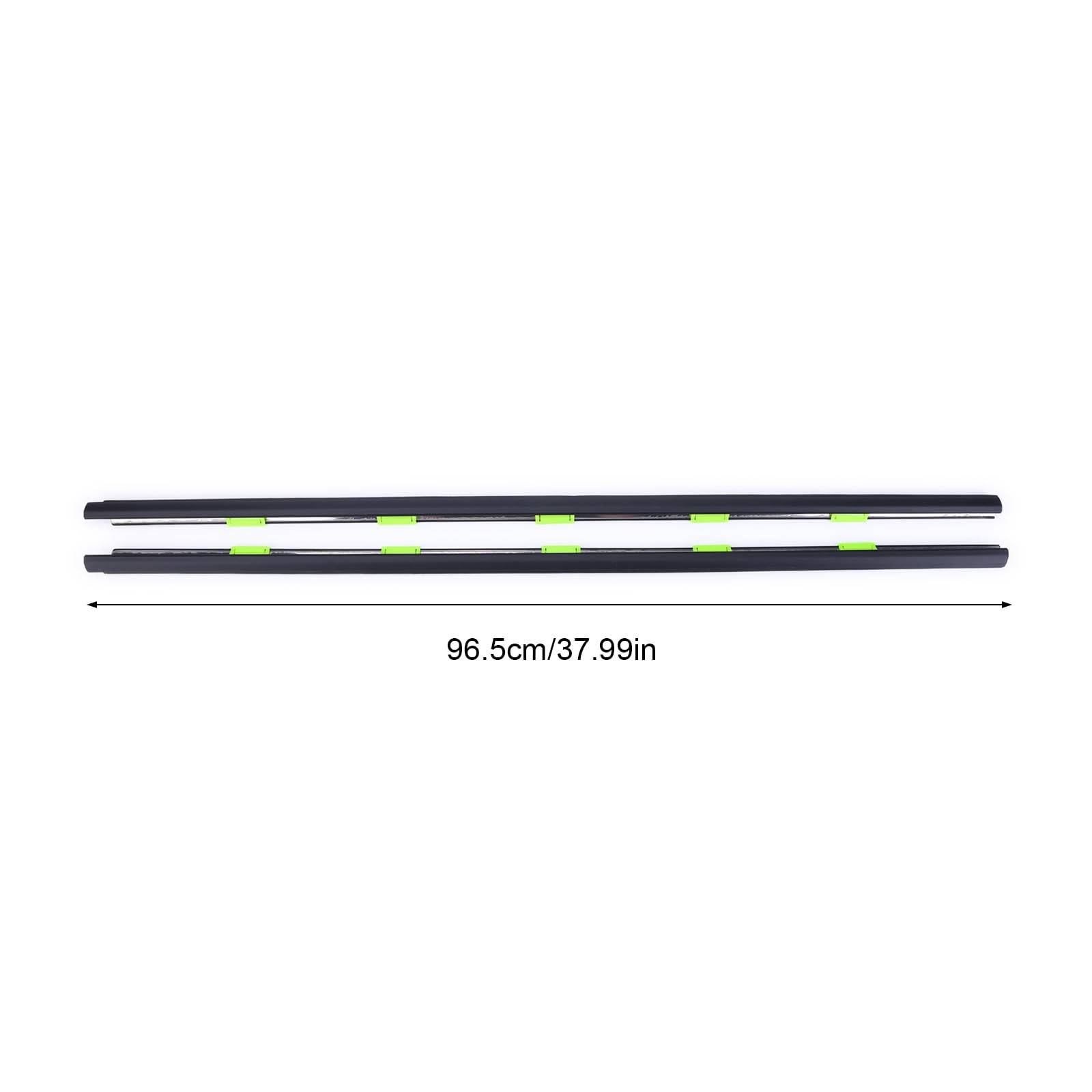 2 Pcs Door Window Weather Molding Trims for Civic EK 1996-2000 Weatherstrip