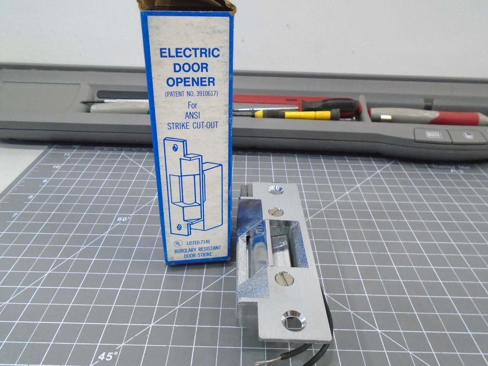 NEW Edwards 151-G1 Electric Door Opener 24 Volt DC 119 Ohms Brushed Chrome