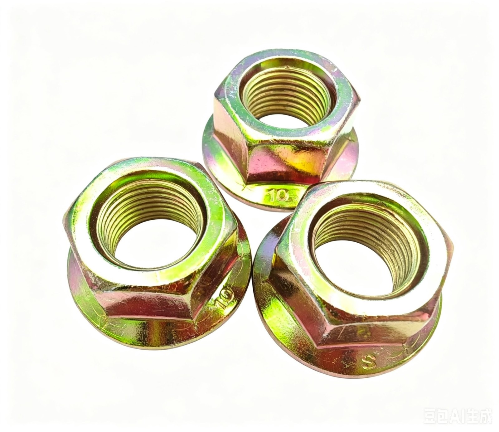 (3PCS) Blade Lock Nut&Spindle Nut 912-0417A、712-0417A Fits MTD | Fits MTD
