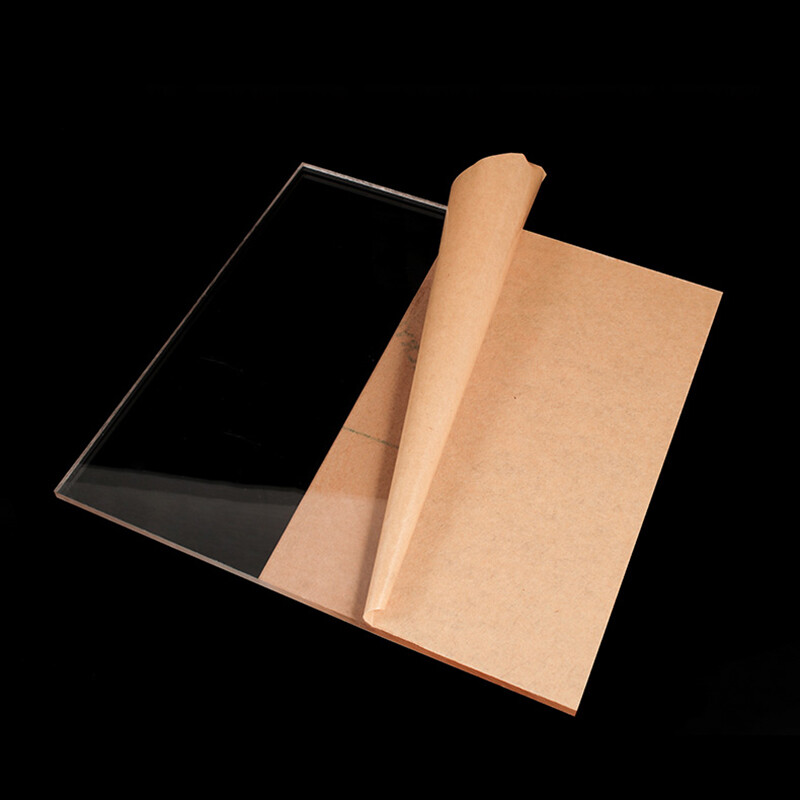 Transparent Plate Polymethyl Methacrylate Plastic Sheet Panel DIY 1-10mm Thick