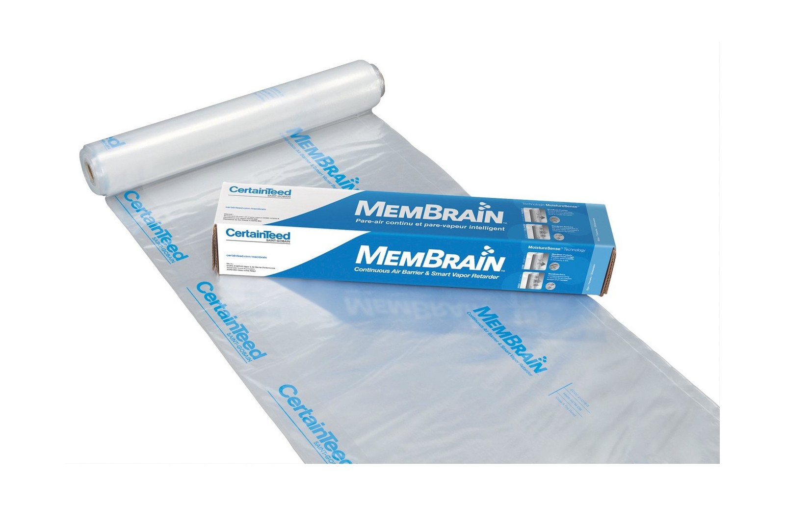 CertainTeed 902008 8’4″ x 100′ Smart Vapor Retarder Barrier, No Size, Clear