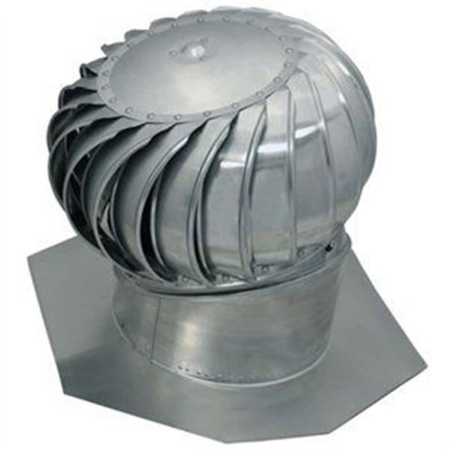 Air Vent Turbine 12″ Int. Brace Aluminum Mill