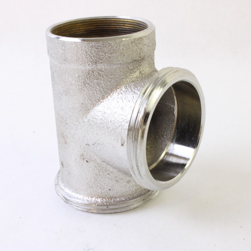 Galvanized Malleable Iron Tee Pipe Fitting 1 3/4″ – New Open Box