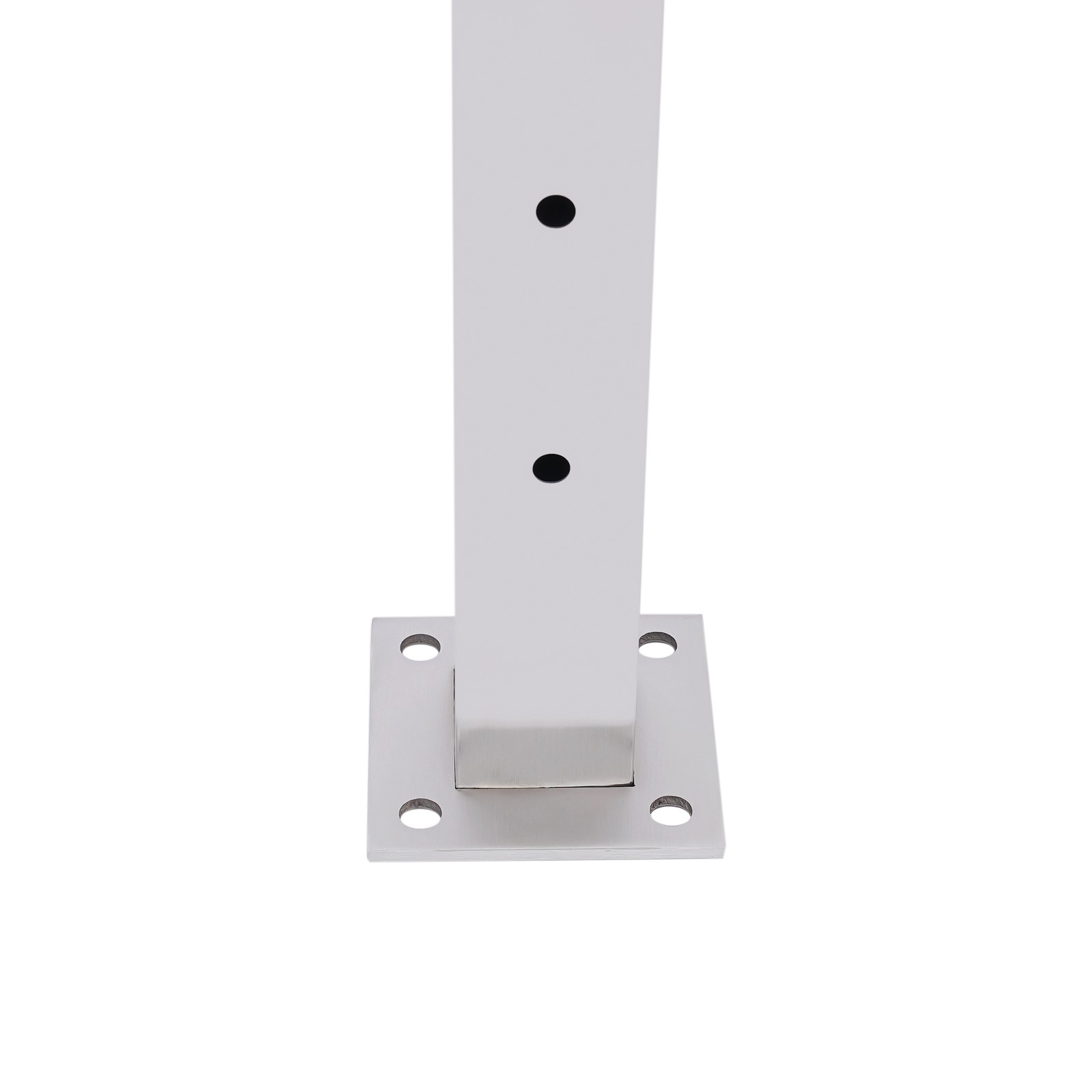 0-90° Stair Rail Hand Rails for Outdoor Steps Silver Stainless Steel Handrail