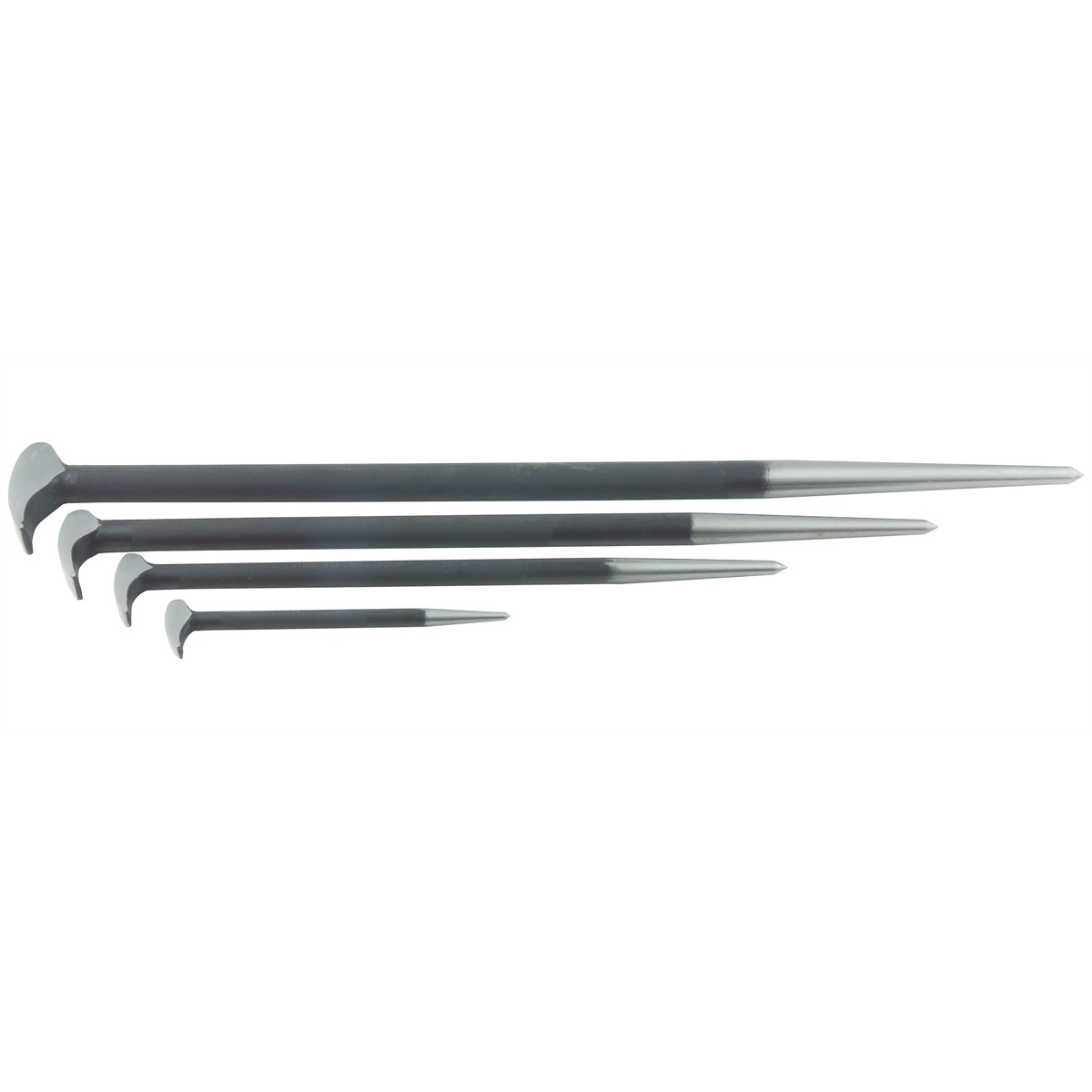 K Tool International Pry Bar Set 4 Piece Bent End 71600