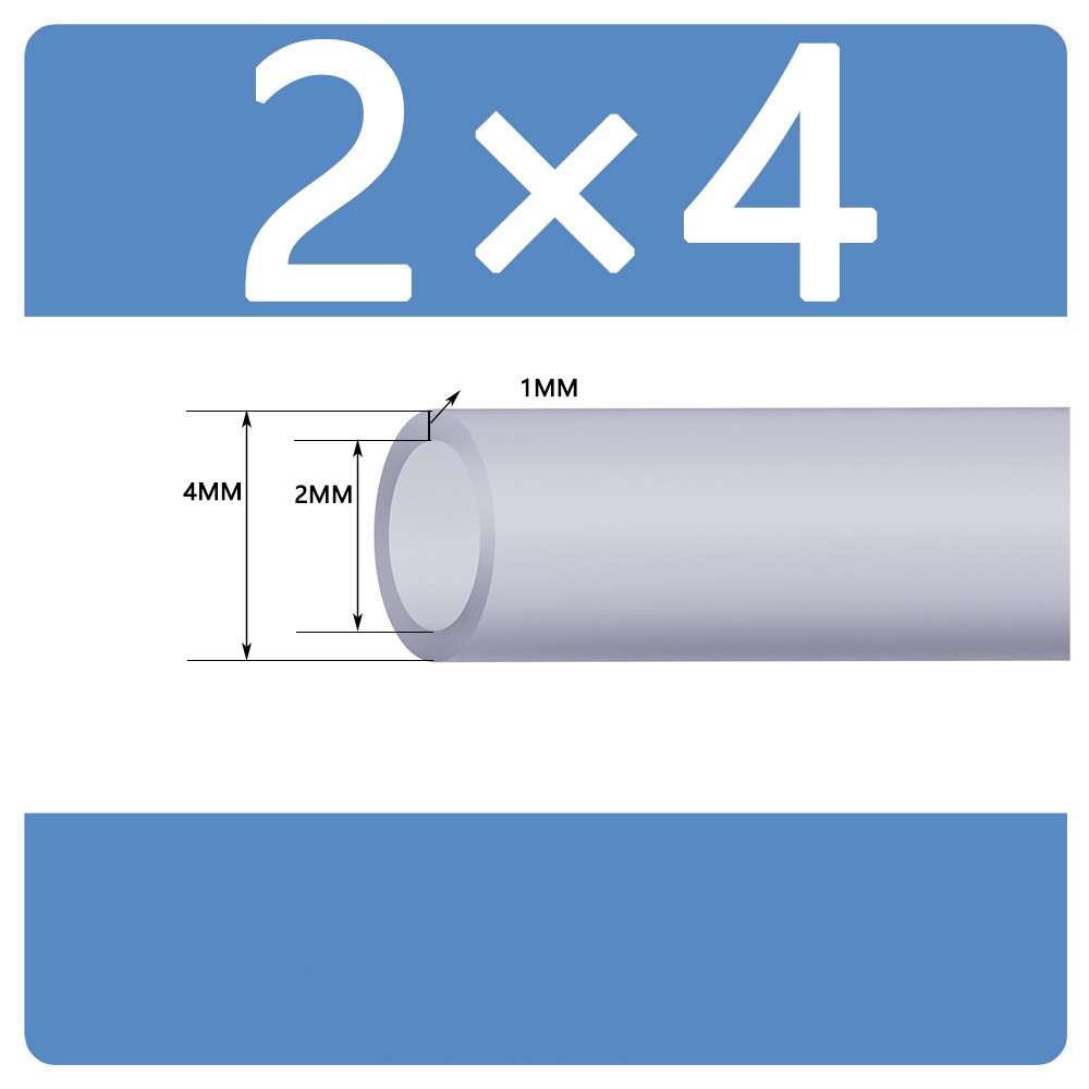 Semi-Transparent Flexible Tubing Silica Elasticity Industrial Heat-Resistant