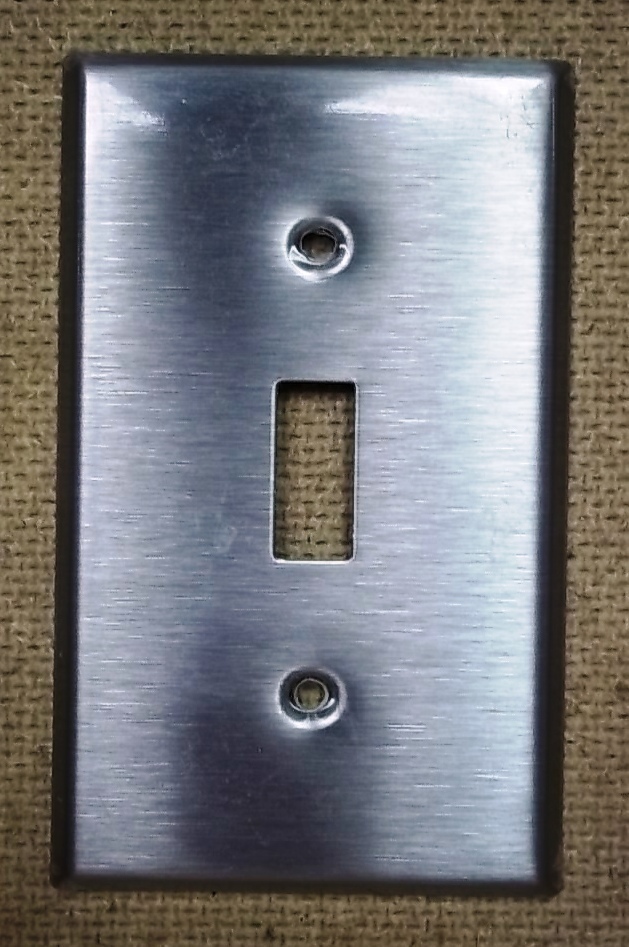 Leviton Switch Cover 4 1/2in x 2 3/4in Steel
