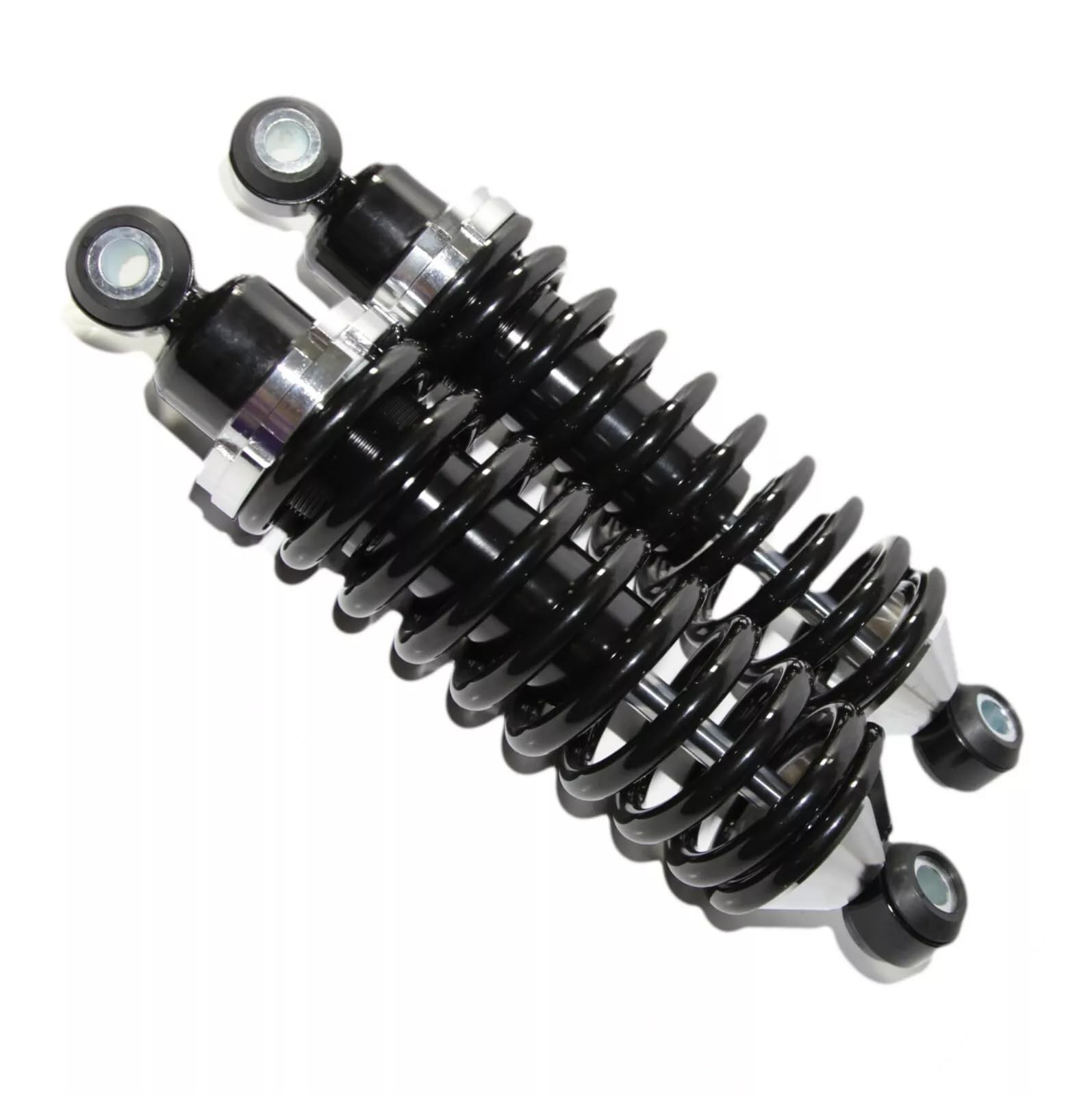 Universal Adjustable Rear Street Rod Coilover Shock 180lb Black Springs