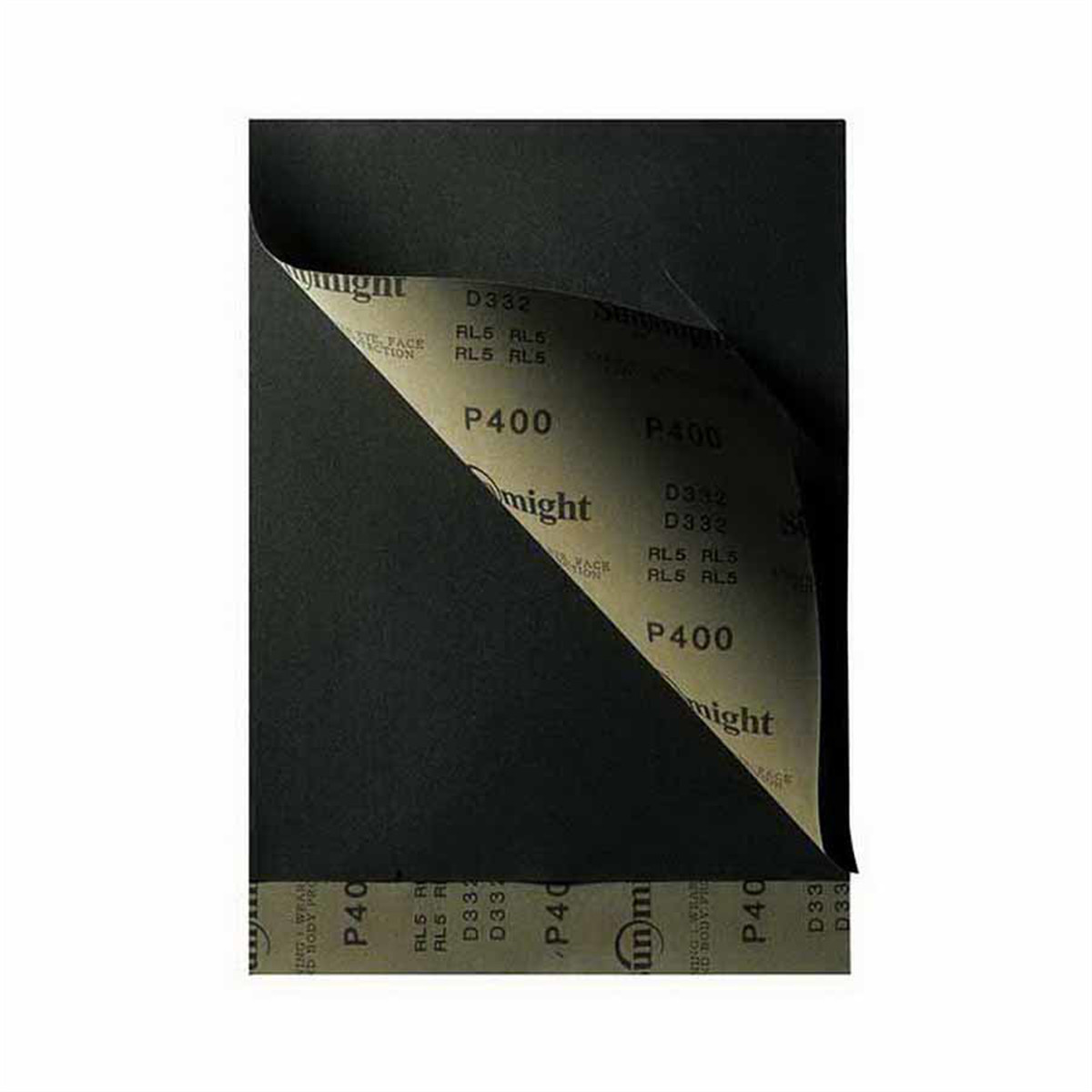 Sunmight USA Corporation 08114 Plain Sheet, 9 in W x 11 in L, P320 Grit, Alumin