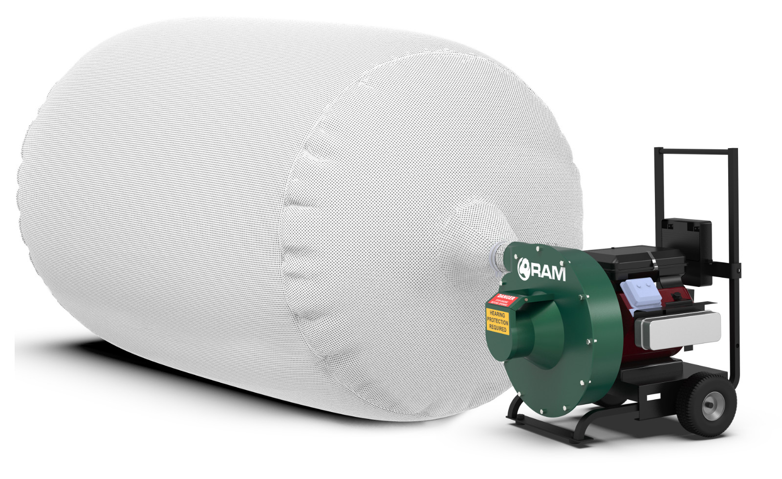 20 RAM HEAVY DUTY INSULATION VACUUM BAGS 6′ x 4′ 75CF TOUGHEST WHITE BAG!