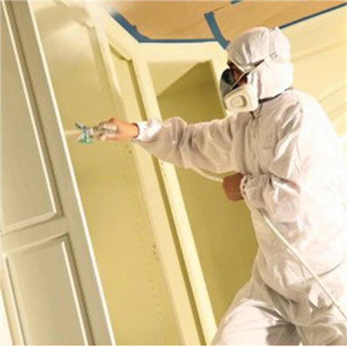TRIMACO SuperTuff 28033 Painter’s Ultra Spray Suit, X-Large, White, Polyester/C