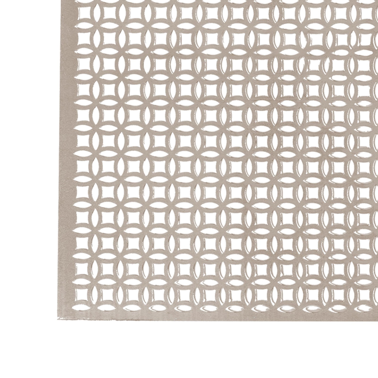 M-D Building Products 57010 12 In. X 24 In. X .020 In. Satin Nickel Aluminum