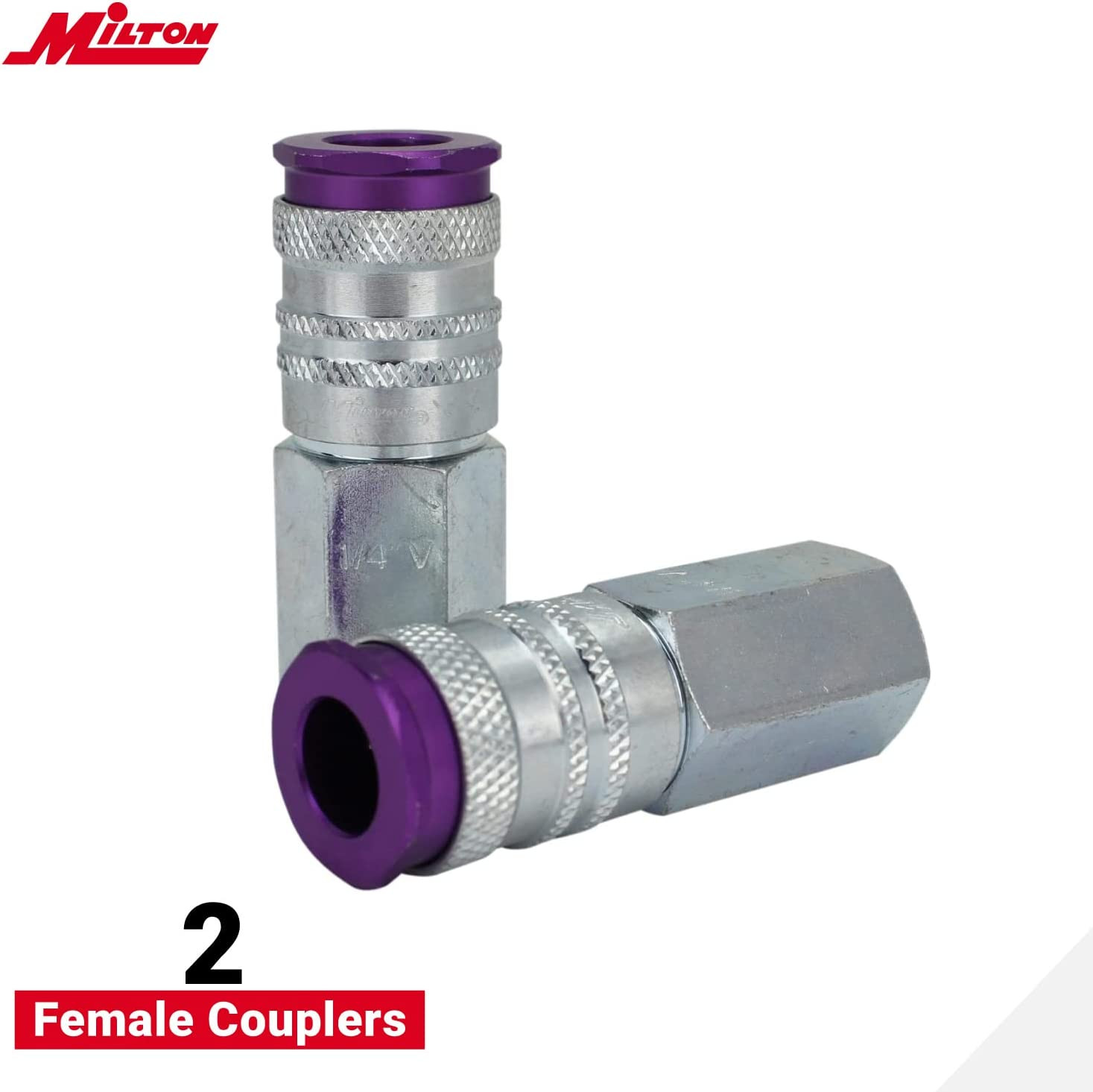 Hi-Flo V Style 1/4″ Purple 14 Pc NEW