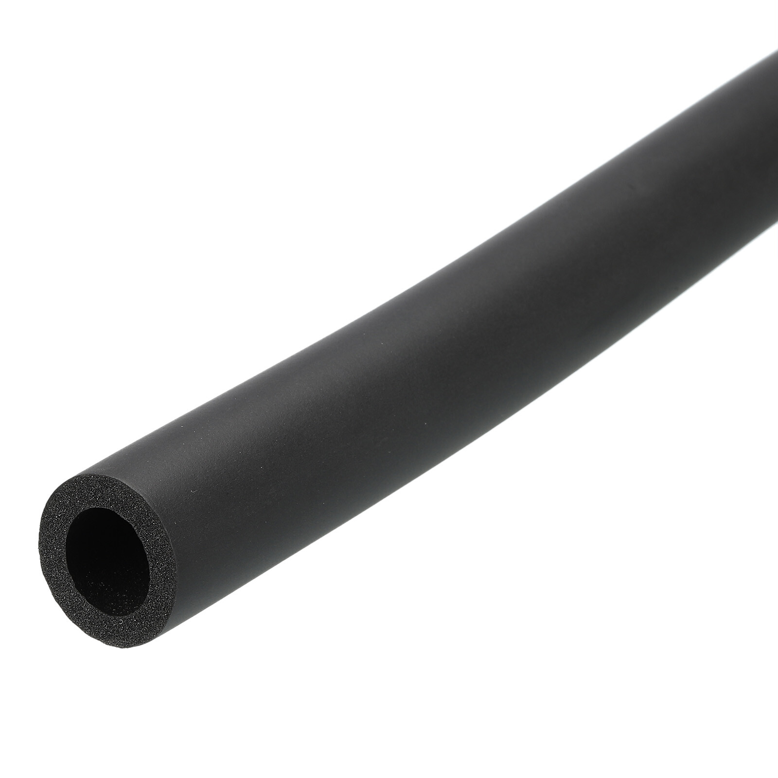 5/8″ ID x 3/16″ Thick 20″ Black Foam Grip Wrap Tube Closed Cell Tubing Non-slip