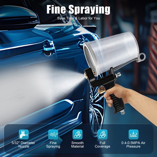 SALE Gel Coat Spray Gun Gelcoat Dump Resin handheld Sprayer W/ Spray Nozzles/Cup
